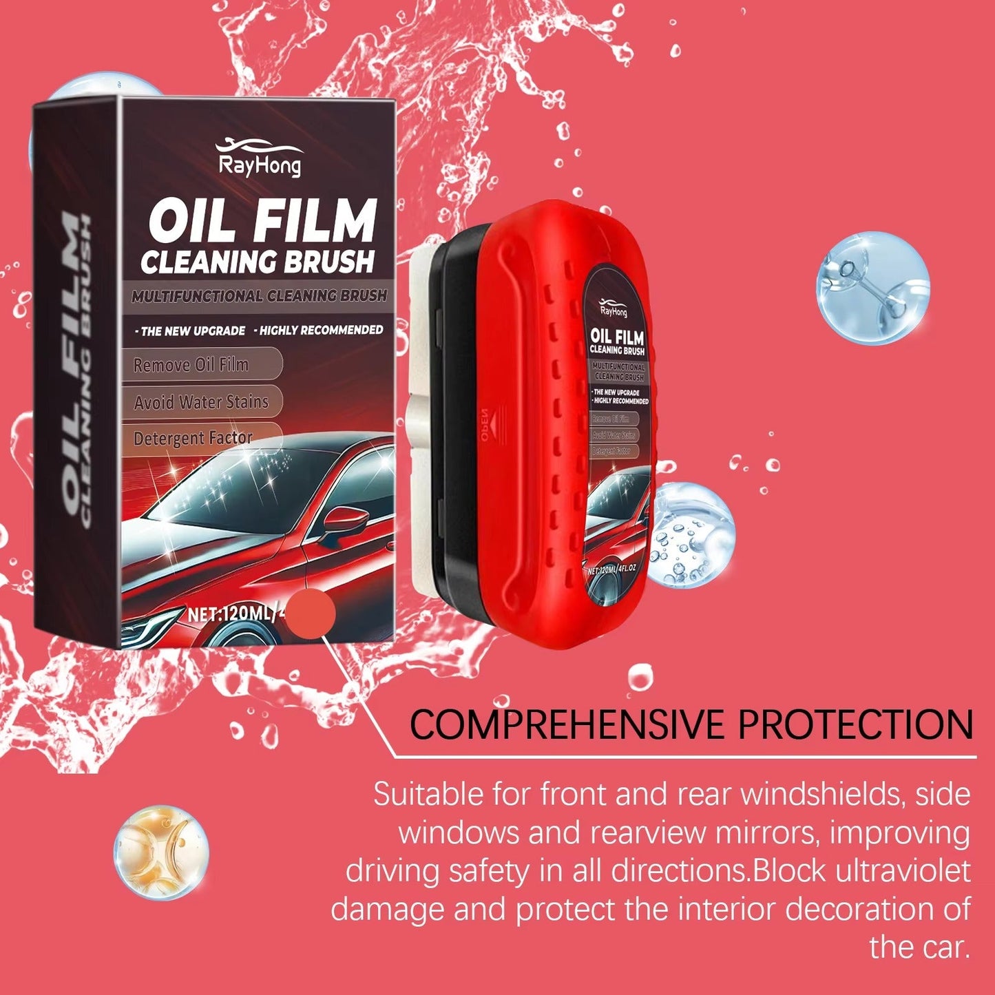 Oil Film Cleaning Brush